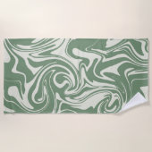 Spill - groen strandlaken (Voorkant)