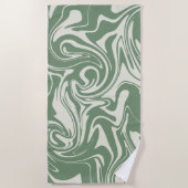 Spill - groen strandlaken (Voorkant)