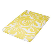 Spill - Lemon Yellow and White Badmat (Gekanteld)
