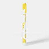 Spill - Lemon Yellow and White iPhone Hoesje (Rechterkant)