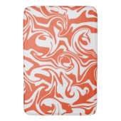 Spill - Oranje en wit Badmat (Voorkant Verticaal)