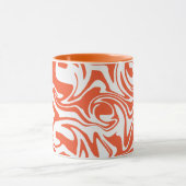 Spill - Oranje en wit Mok (Midden)