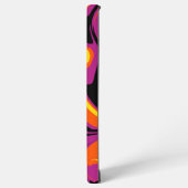 Spill - Oranje, zwart, roze en geel Samsung Galaxy Hoesje (Linkerkant)