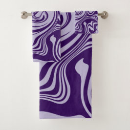 Spill - Paars Bad Handdoek