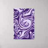 Spill - Paars Canvas Afdruk (Voorkant)