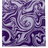 Spill - Paars Douchegordijn (Voorkant)