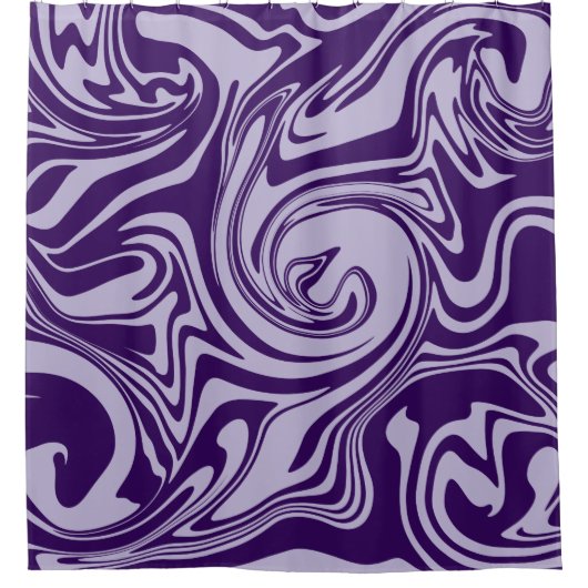 Spill - Paars Douchegordijn (Voorkant)