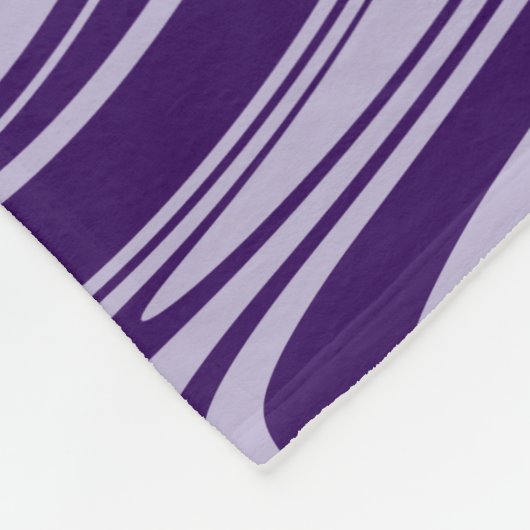 Spill - Paars Fleece Deken (Hoek)