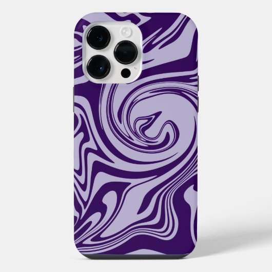 Spill - Paars iPhone Hoesje (Achterkant)