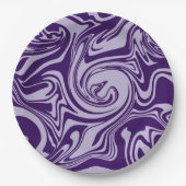Spill - Paars Papieren Bordje (Voorkant)