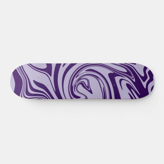 Spill - Paars Persoonlijk Skateboard (Horizontaal)