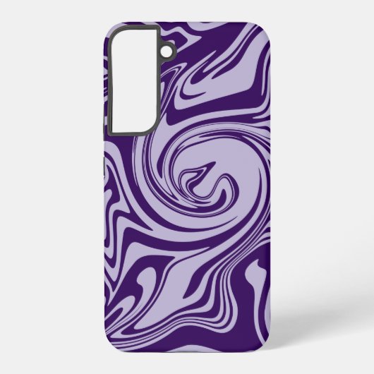 Spill - Paars Samsung Galaxy Hoesje (Achterkant)