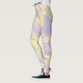 Spill - Pastel - Geel en Paars Leggings (Links)