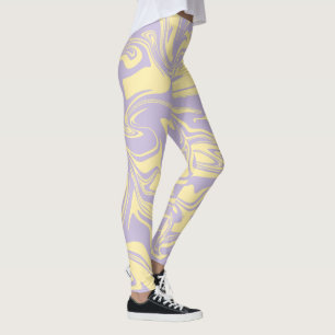 Spill - Pastel - Geel en Paars Leggings