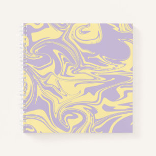 Spill - Pastel Geel en Paars Notitieboek