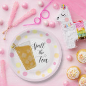 Spill the Tea Party Plates Papieren Bordje (Feest)