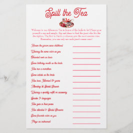 Spill the Tea: Vrijgezellenfeest Mix en Mingle Gam