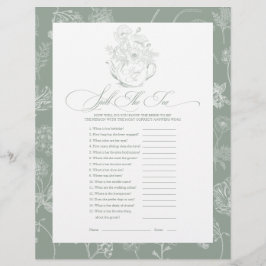 Spill The Tea Vrijgezellenfeest spel