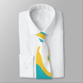 Spill - Turquoise en Yellow Stropdas (Gebonden)
