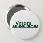 Spilla logo verde ronde button 4,0 cm (Voorkant /achterkant)