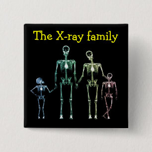 Spilla-rayfamilie Vierkante Button 5,1 Cm