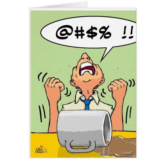 SPILLED COFFEE (Voorkant)