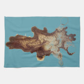 Spilled Coffee Theedoek (Horizontaal)