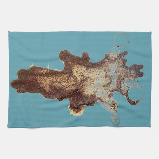 Spilled Coffee Theedoek (Horizontaal)