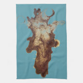 Spilled Coffee Theedoek (Verticaal)