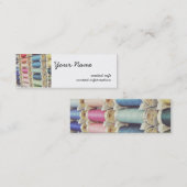 spillen van draad mini visitekaartje (Voorkant / Achterkant)