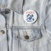 Spilling The Tea Since 1773 Cute Quote Ronde Button 5,7 Cm (In situ)