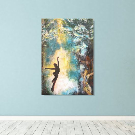 Spillror Canvas Afdruk (Insitu (Houten vloer))