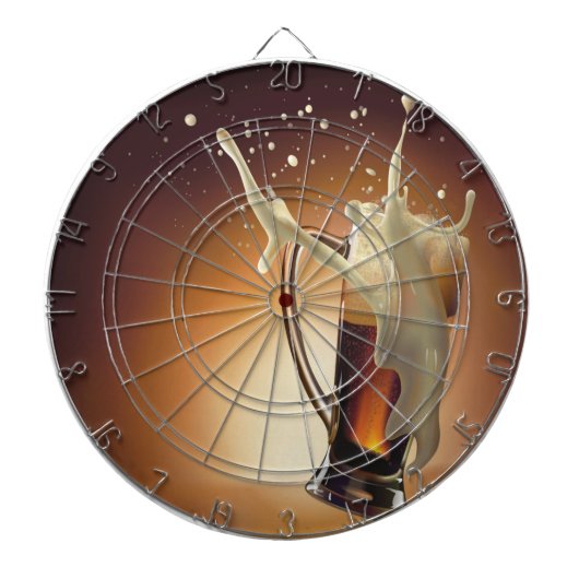 Spilt Drink Dart Board Dartbord (Voorkant)