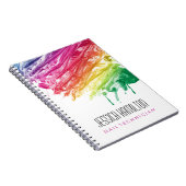 Spilt Rainbow Nail Pools - Nail Technicien Notitieboek (Rechterzijde)