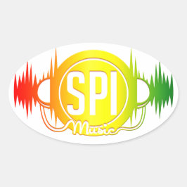 SPIMUSICINC Logo Multi - Sticker