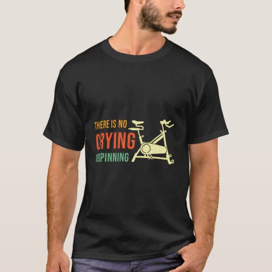 Spin Bike Grappige Spin Instructeur Spinning Cycli T-shirt (Voorkant)