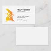 Spin Bike Icon Visitekaartje (Voorkant / Achterkant)