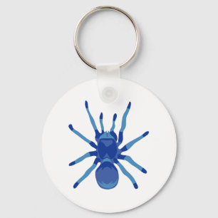 Spin (blauw) sleutelhanger