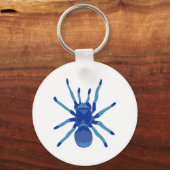 Spin (blauw) sleutelhanger (Voorkant)