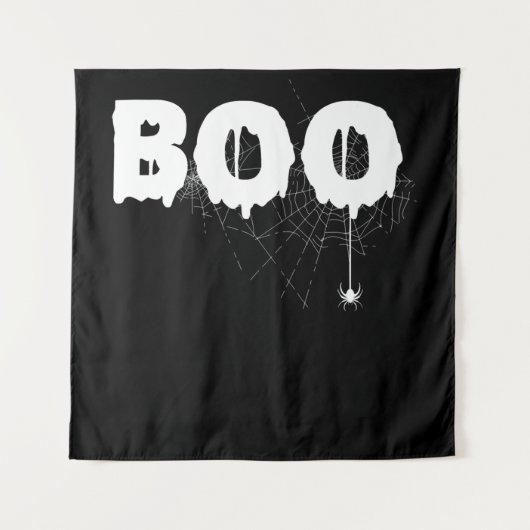 Spin Cadeau | Halloween Grappige Enge Kleine Spin Wandkleed (Voorkant)