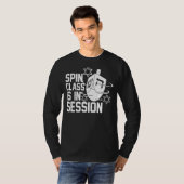 Spin Class is in Session Dreidel Funny Hanukkah Je T-shirt (Voorkant volledig)