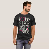 Spin Class Love My Bike Indoor Spin Wo T-shirt (Voorkant volledig)