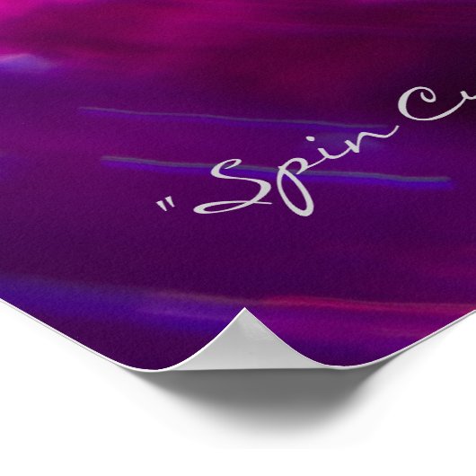 Spin Cycle Wall Art Poster (Hoek)