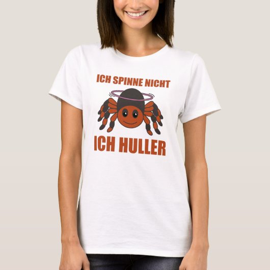Spin de Hullern spin geen Tarantula T-shirt (Voorkant)