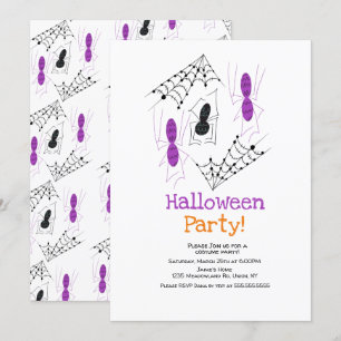 Spin Doodles Halloween Kostuum Feestje  Kaart