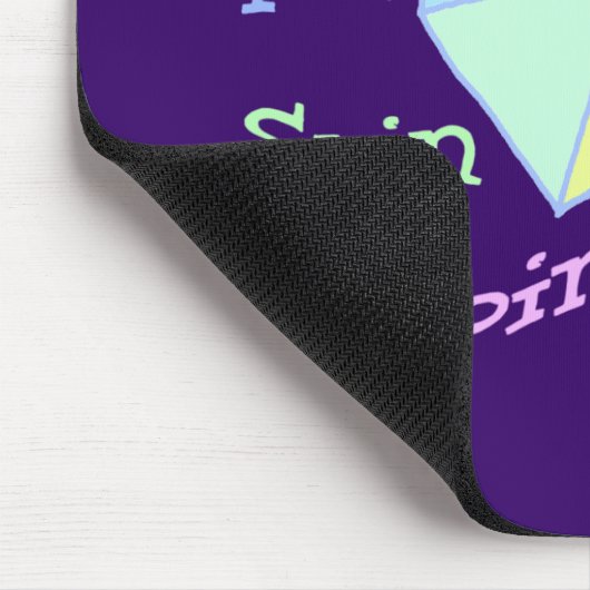 Spin Dreidels Mousepad Muismat (Hoek)