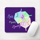Spin Dreidels Mousepad Muismat (Met muis)