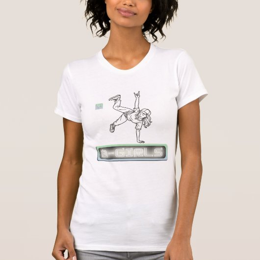 Spin eerst, stel later vragen t-shirt (Voorkant)