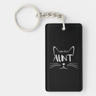 Spin-effect Tante Perfect tante Cat Kat Lover Sleutelhanger