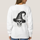 Spin en schedel Halloween Trui (Achterkant)